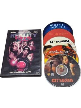 6pc Horror Thriller DVDs - White Noise, U-turn, Jeepers Creepers 2, Etc